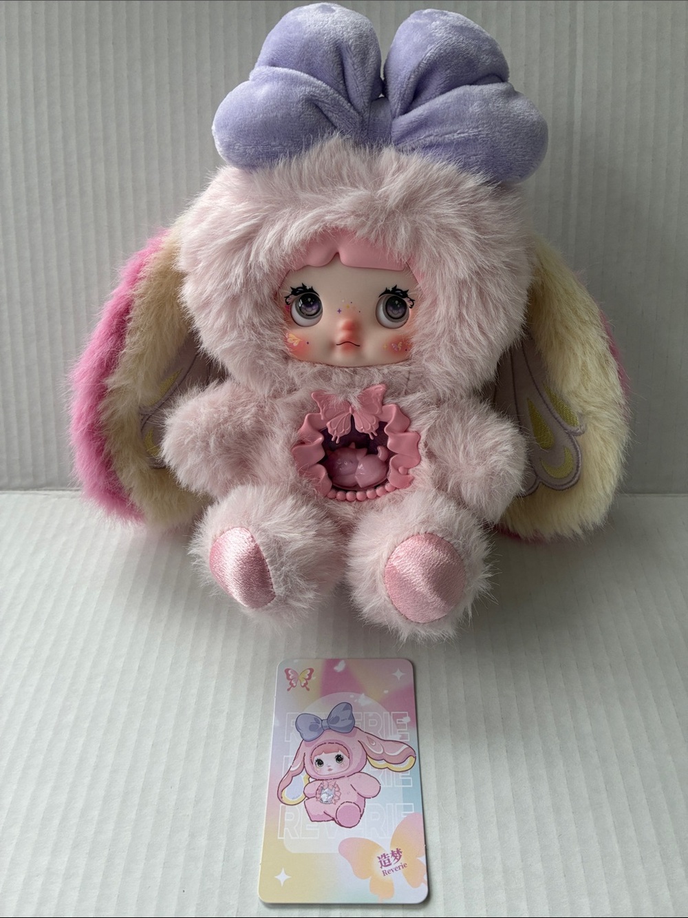 Nommi Fantasy World Series (V6) Reverie Plush Butterfly Bunny Doll